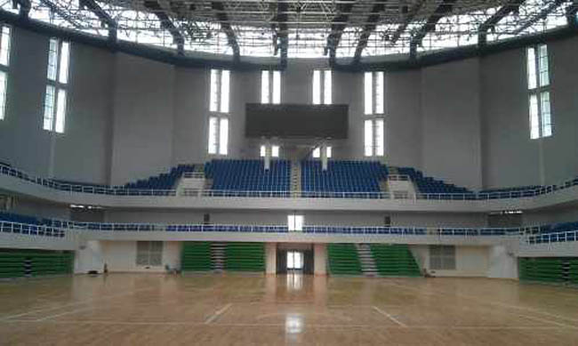 张家界体育场看台网架工程